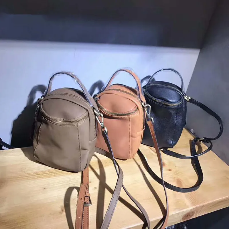 Брендовая маленькая сумка из натуральной кожи сумки через плечо для женщин