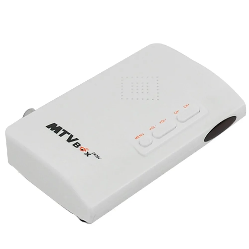 1080P LCD TV Box Внешний HD CRT VGA внешний ТВ тюнер M ПК приемник AV к с дистанционным