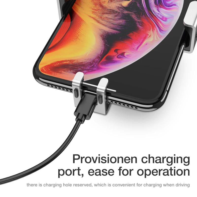 FLOVEME Автомобильный держатель для телефона iPhone 8 7 8 Plus 6 S 6 5s держатель для телефона Подставка для телефона в машине для samsung huawei Xiaomi Универсальный