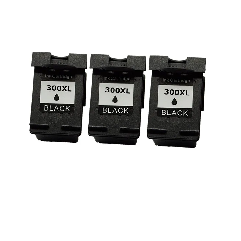 3 Black Восстановленные картриджи для HP300 XL HP300 HP300XL 300XL PhotoSmart C4650 с чернилами hp Deskjet D1600 D1660 D1663 D2500 D2530 D2545 - Цвет: 3 Black