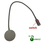 Гибкий светодиодный светильник для чтения, 12 В, 24 В, 110 В, 220 В, 1 Вт, с настенным креплением