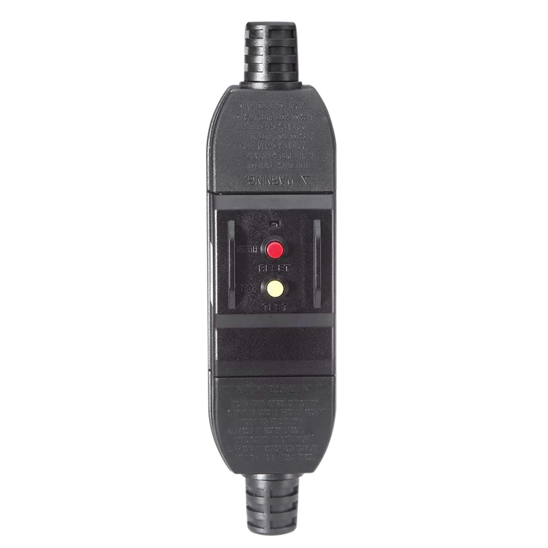 Outdoor Inline Cord Breaker 15 Amp Waterproof Earth Leakage Circuit Protection Auto-Reset 120Volt Ul Listed | Обустройство дома