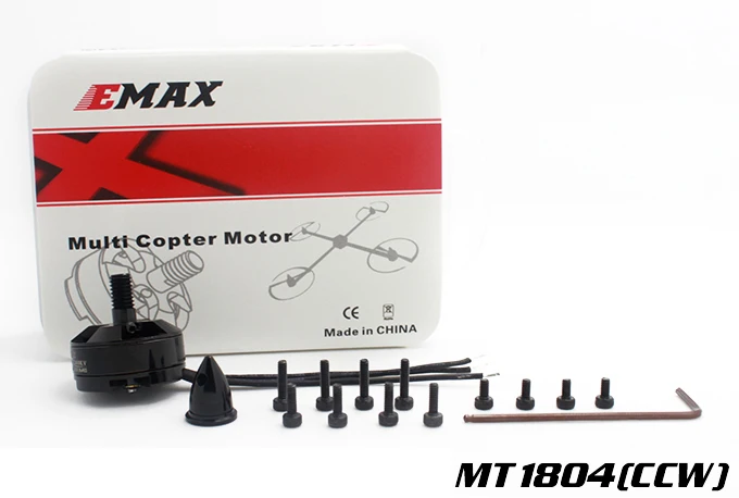 4 шт. MT1804 2PcsCW 2PcsCCW Emax 2480KV KV2480 бесщеточный двигатель CW CCW Для мультироторного