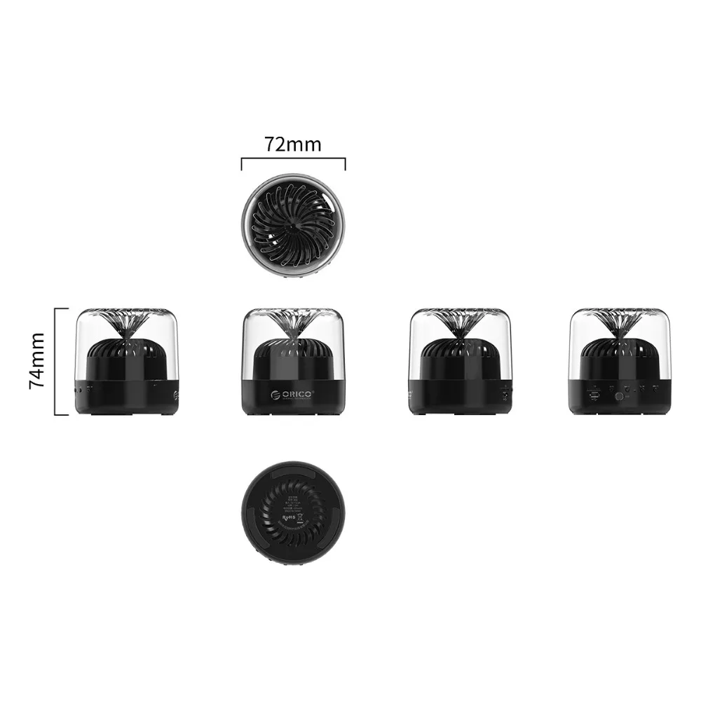 Беспроводная мини Колонка Orico Bluetooth 4 2 звуковая система объемная стереосистема