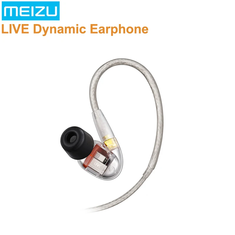 Оригинальный MEIZU LIVE наушники Quad высокой четкости Micro драйвер проводной 97dB стерео