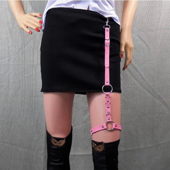 Мужская и женская мода 2020 года японские регулируемые кожаные подвязки с одним