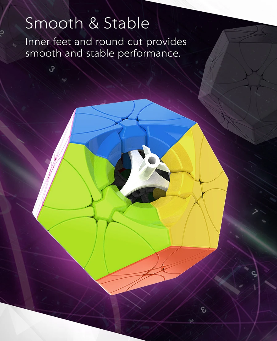 Moyu Rediminx Cube 3x3, магический куб 3x3x3, скоростная головоломка, слива, 12 Сторон, Megaminxs, игрушки для детей, Cubo Magico Megaminxs