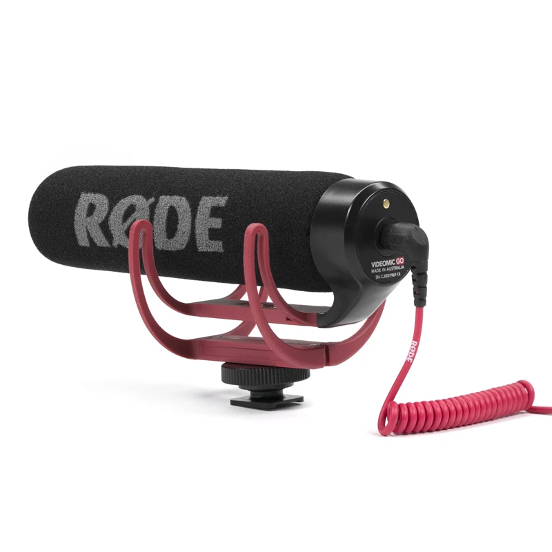 BOYA микрофон для видеозаписи VideoMic GO On Camera проводной конденсаторный камеры и