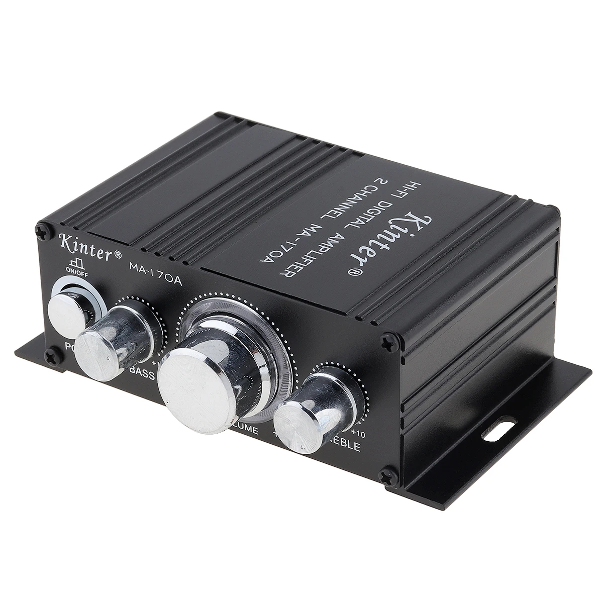 MA 170A 2CH Hi Fi автомобильный усилитель аудио мощности FM радио плеер реверберация MP3 USB