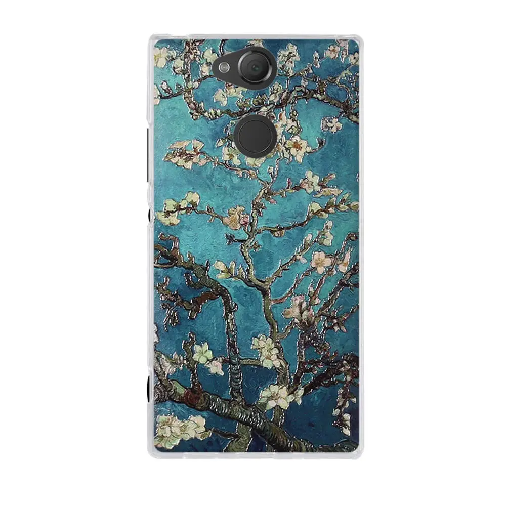 Задняя крышка для sony Xperia XA2, 5,2 дюйма, силиконовый чехол для телефона, для sony Xperia xa2, мягкие ТПУ чехлы для sony Xperia XA2, Fundas Coque - Цвет: 12