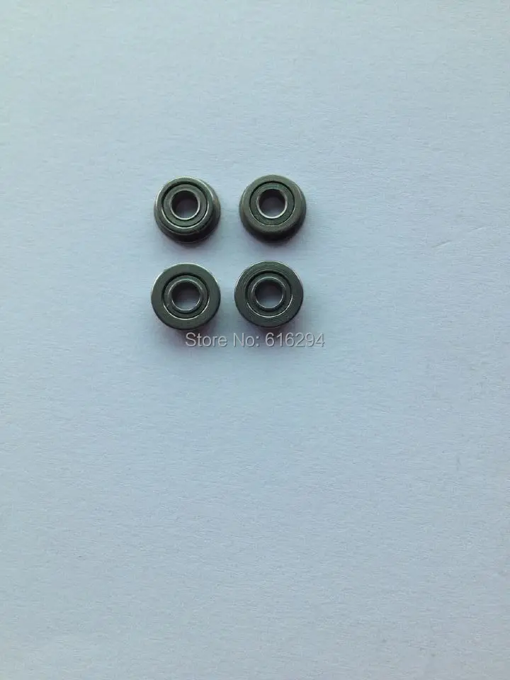 100PCS  The common quality  flanged bearing 3X6X2.5 mm MF63ZZ(3*6*2.5) miniature flange deep groove ball bearings