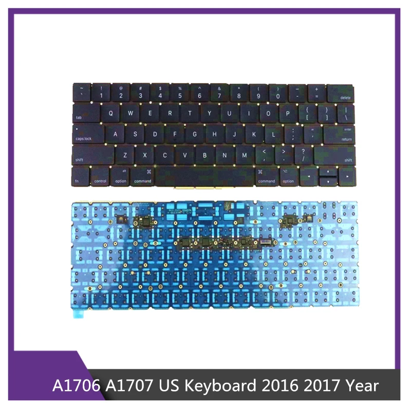 99% новая клавиатура для ноутбука US layout Macbook Pro Retina A1706 A1707 Late 2016 Mid 2017 год|Клавиатуры