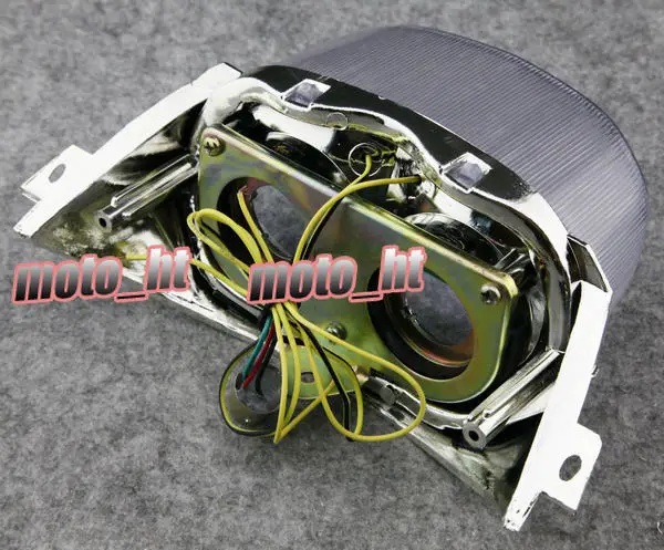 Clear Integrated LED Taillight Turn Signals For Suzuki 1997-2000 GSXR 600 750 &amp 1997 1998 GSXR1100W |