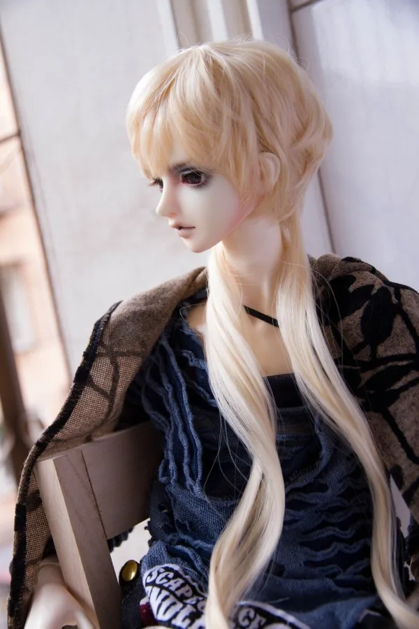 

BJD doll wigs natual curly hairs available for 1/3 size BJD DD SD doll accessories BJD wigs