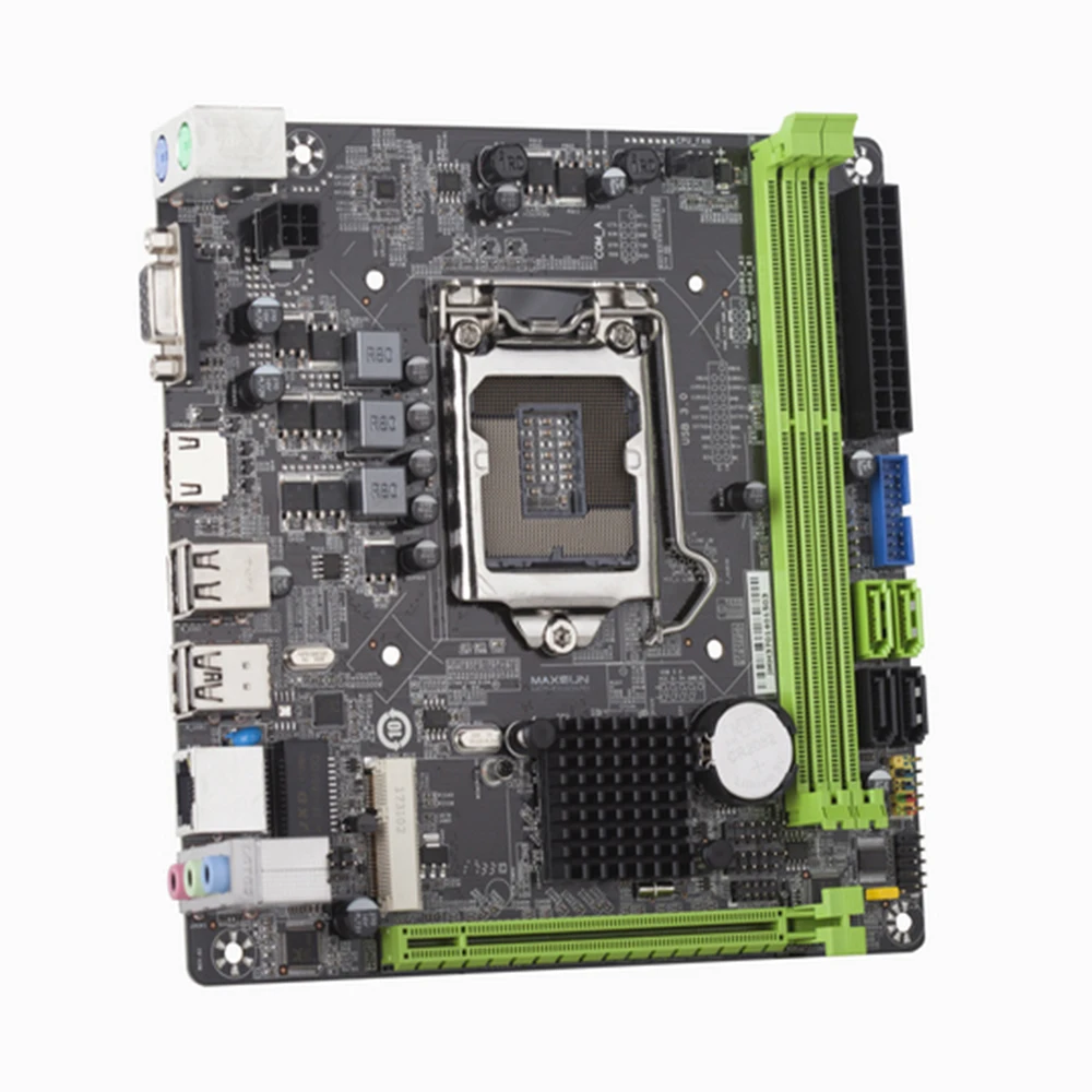 MAXSUN H81IL промышленности издание M.2 материнская плата DVI + HDMI двойной канал DDR3 2 * SATA3.0