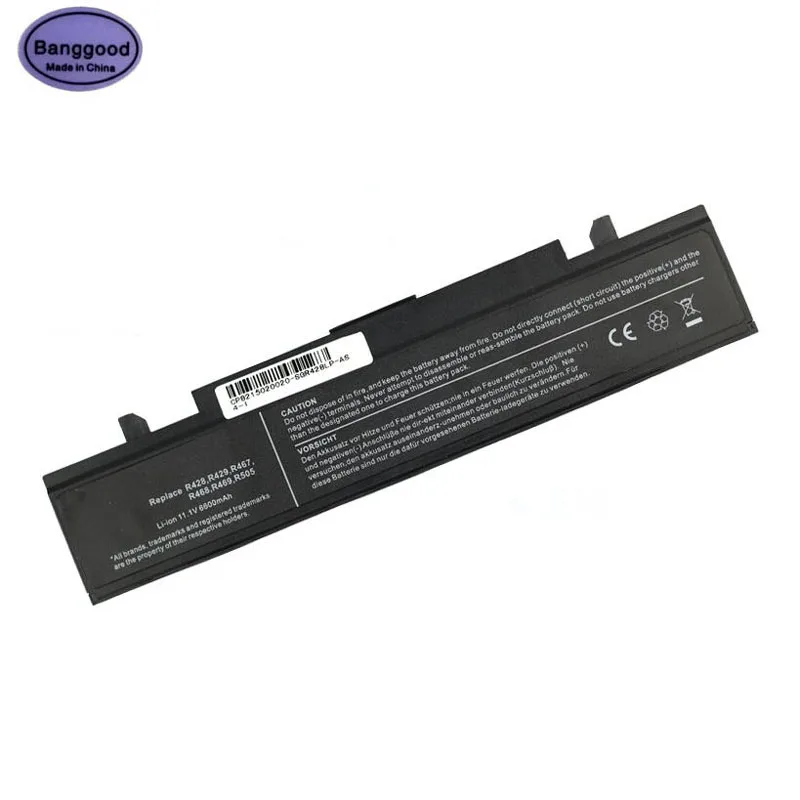 11 1 V 6600mAh 9 батарея для ноутбука Samsung R420 R428 R429 R430 R467 R468 R522 AA-PB9NC6W AA-PL9NC6B AA-PB9NS6W NP300E5C |