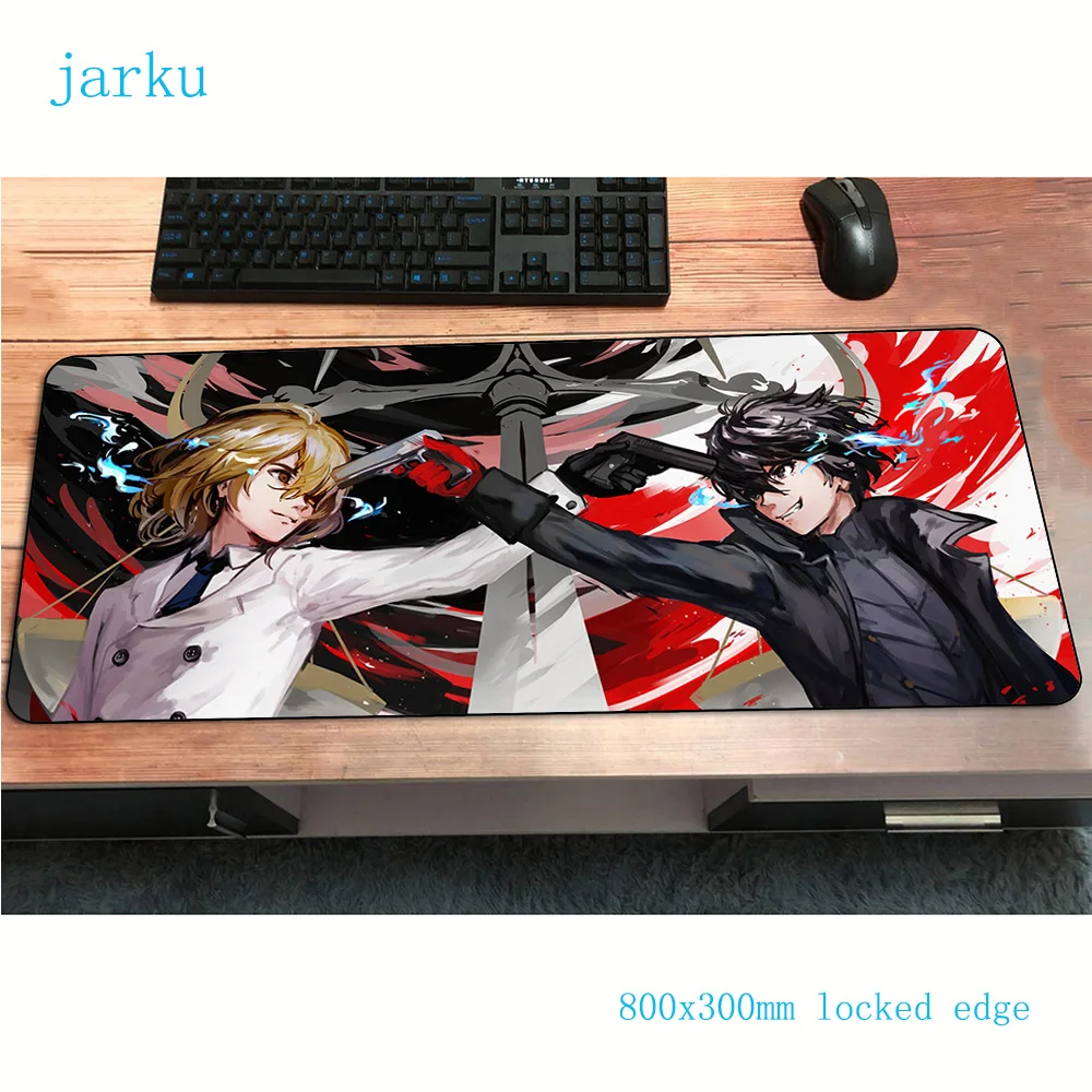 Persona 5 Коврик для мыши геймер высокого класса 800x300x2 мм notbook коврик для мыши игровой коврик для мыши большой милый коврик для мыши стол для компьютера коврик для мыши