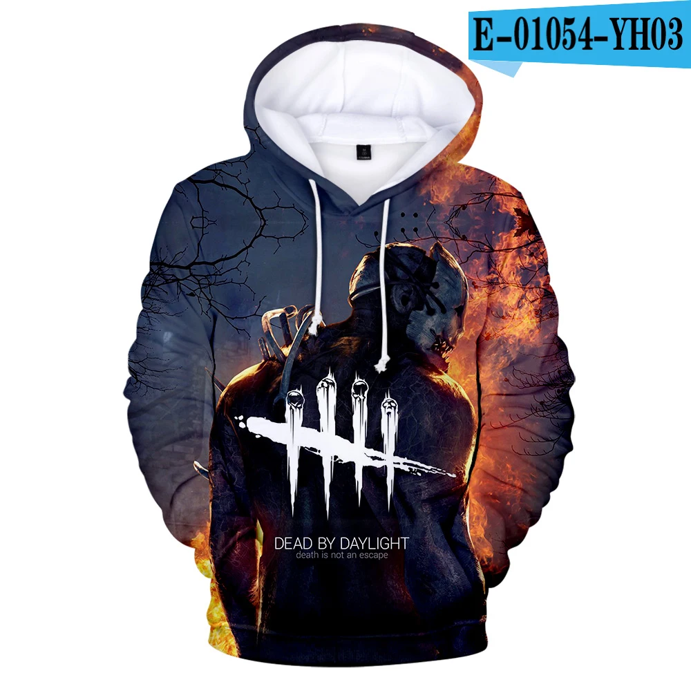 3D Aikooki Мужская толстовка Dead by Daylight 3D Принт толстовки Мужская Уличная Толстовка Dead by Daylight высокое качество индивидуальная Толстовка - Цвет: 3D