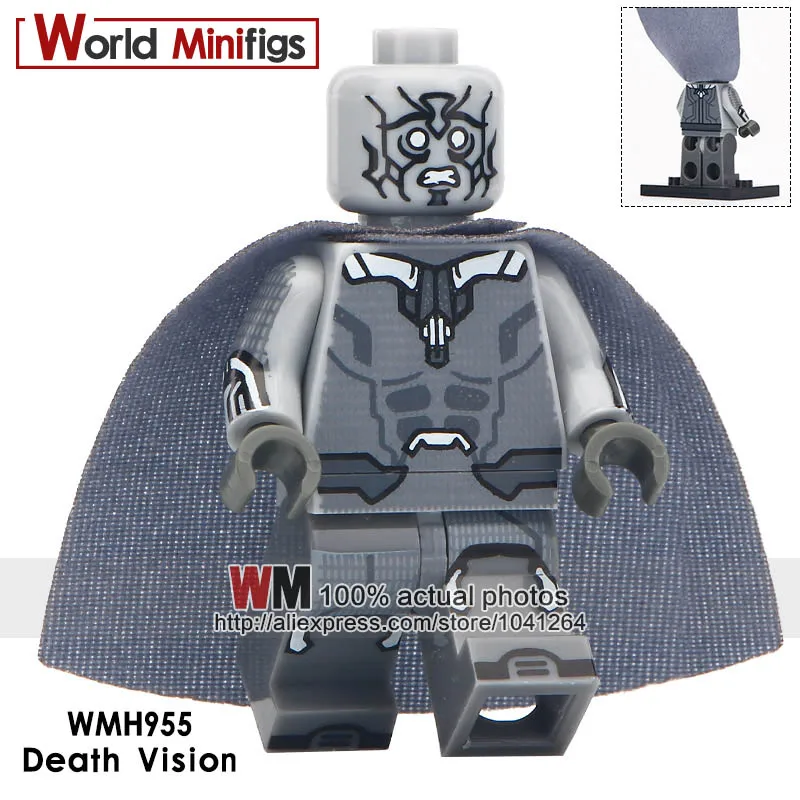 Одиночные костюмы астронавтов Marvel Super Heroes Observator Капитан Америка Vision Pepper Deadth Vision строительные блоки детские игрушки