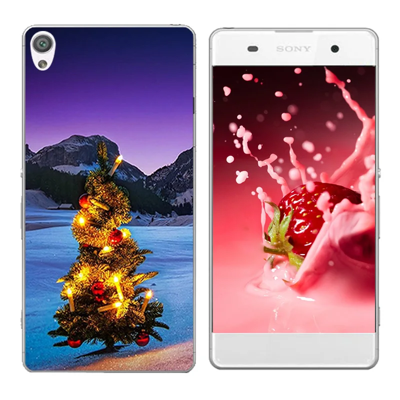 Cover for Sony Xperia XA Case X A Merry Day Printing Soft Silicone Mobile phone F3111 Fundas |