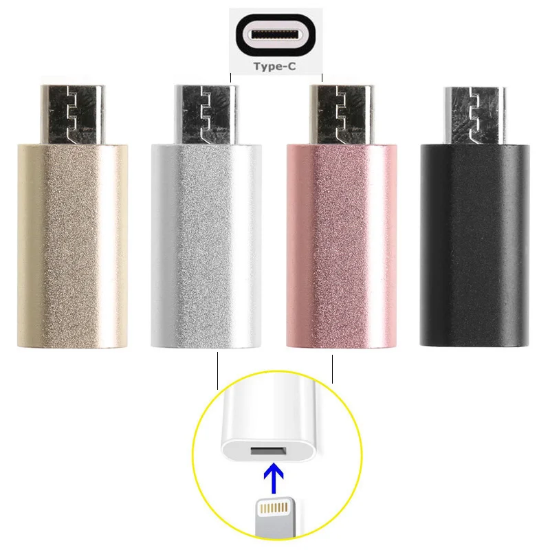 8 контактный переходник Lightning Female to Type C для S8 LG G5 G6 V20 Oneplus 2 3 P9 P10 Android Phone|type c type c|type |