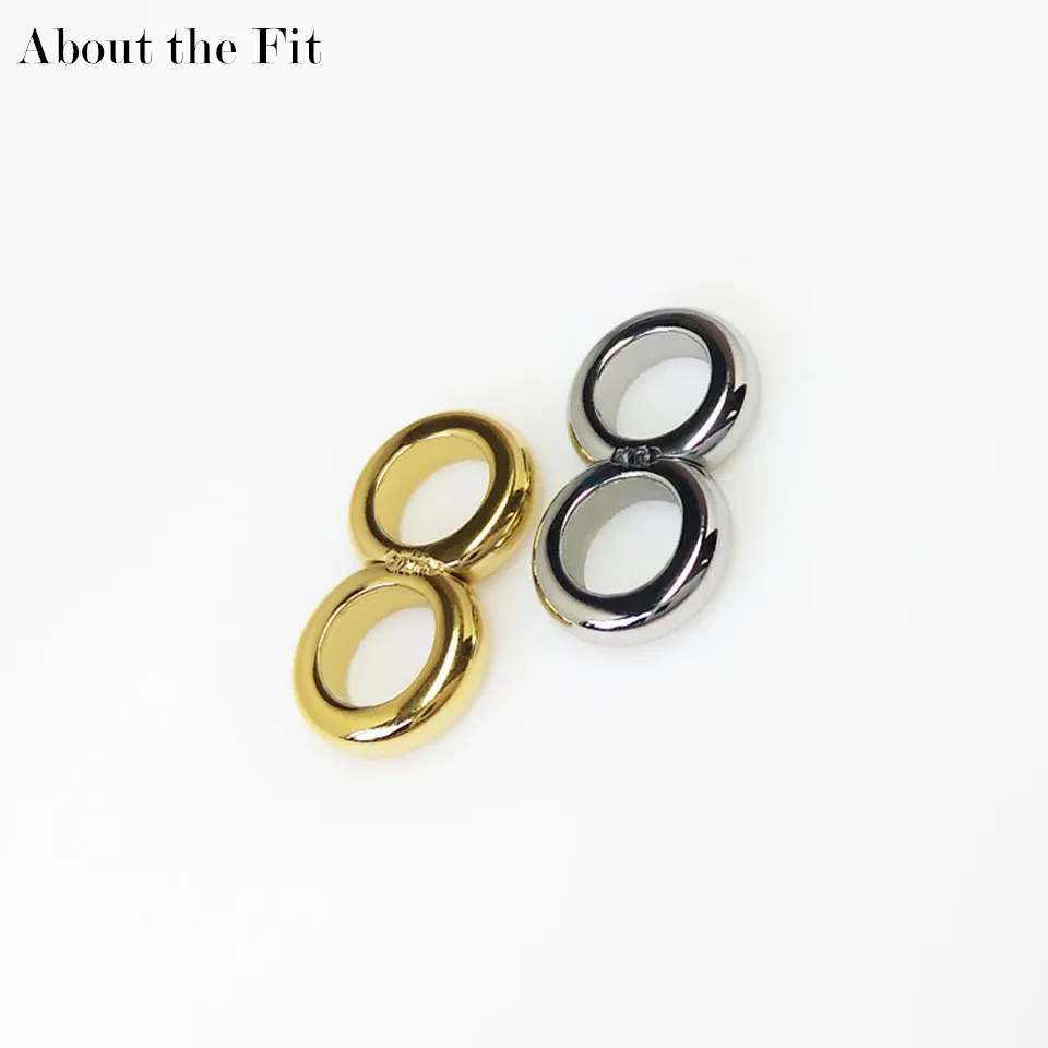 О подходящем двойном кольце-застежке соединительное кольцо с бусинами из