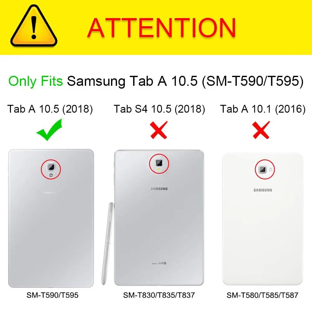 Противоударный детский чехол для Samsung Galaxy Tab A 10 5 2018 T590 T595 T597 SM подставка