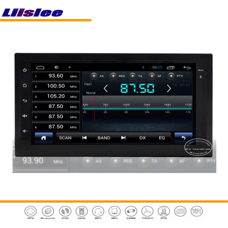 Liislee для SAAB 9-3 2002~ 2005 стерео радио dvd-плеер gps карта Navi навигация/" HD емкостный экран центральная система управления