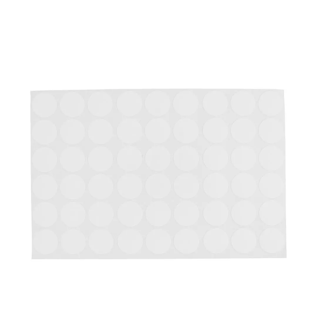 

New Wardrobe Cupboard Self-adhesive Screw Covers Caps Stickers 54 in 1 White