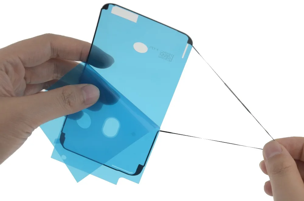 Черная водостойкая наклейка АА для iPhone X XR XS Max 10 шт. клейкая лента рамки ЖК