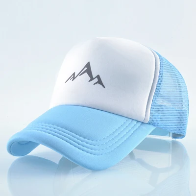 BLUE1 TQMSMY летняя горная дышащая бейсбольная кепка для мужчин и женщин, бейсболка, повседневная мужская Кепка-Дальнобойщик, регулируемая бейсболка TMA67 - Цвет: BLUE1
