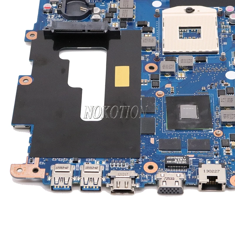 Материнская плата для ноутбука Acer Aspire V3-771 V3-771G с диагональю экрана 17,3 дюйма, HD4000, с гарантией 60 дней - NOKOTION NBM7Q11001 NB.M7Q11.001 VA70 VG70.