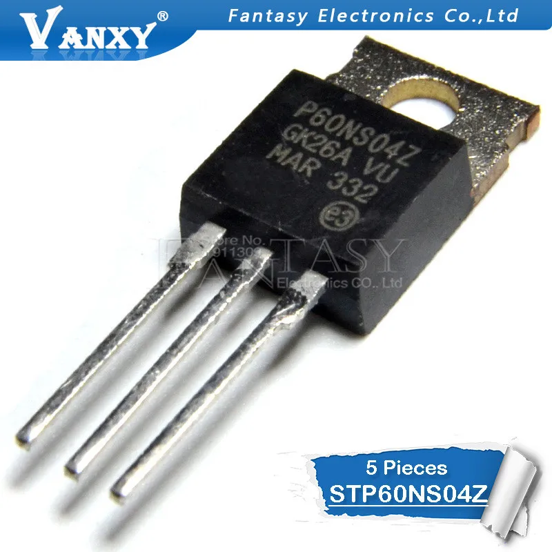 5 шт. STP60NS04Z TO-220 P60NS04Z P60NS04 TO220 60A 40 в STP60NS04 STP60NS04ZB | Электронные компоненты и