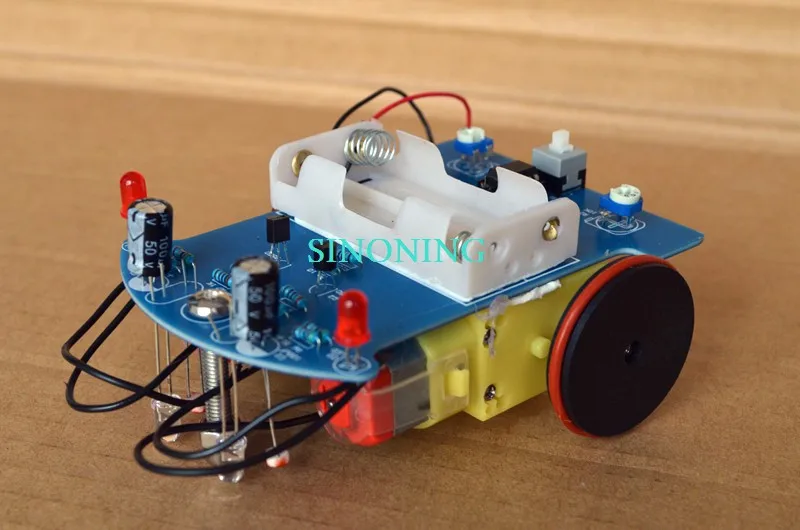 Дешевые D2-1 умные наборы роботов для автомобилей Отслеживающие автомобильные