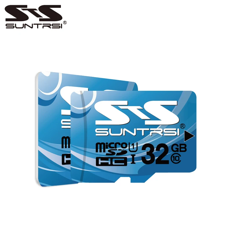 Suntrsi Microsd sd карта 128 ГБ 64 памяти высокая скорость класс 10 Мини TF 32 16 Хранение Micro SD