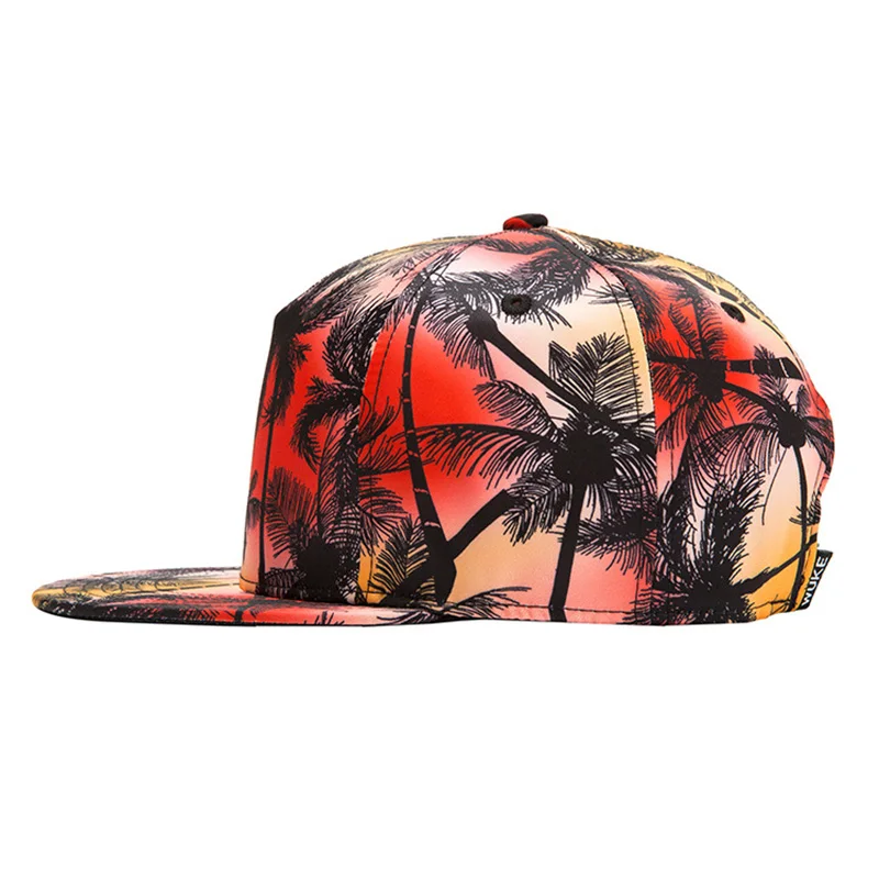Unisex Coconut Tree Baseball Cap Men Women Outdoor Sports Snapback Adjustable Dad Hats Teenage Hip Hop Gorras Casquette CP0306 | Аксессуары