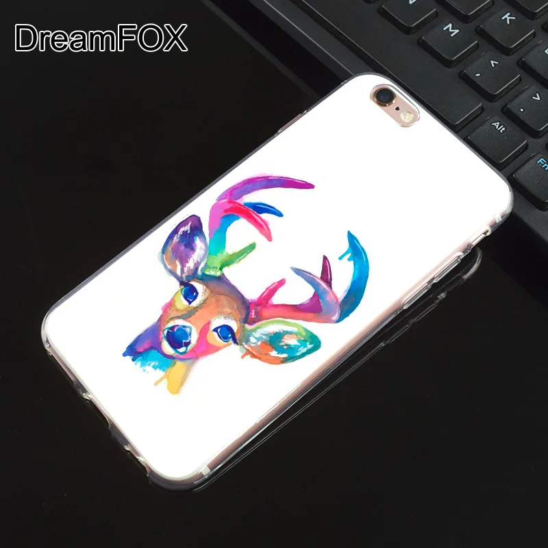N386 Sika Deer Bambi Soft TPU Silicone Cover For Apple iPhone 11 Pro XR XS Max 8 X 7 6 6S Plus 5 5S SE 5C 4 4S Case |