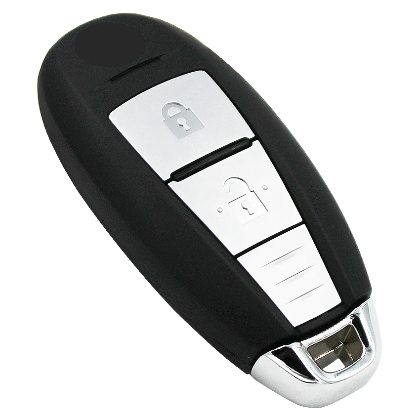 2 кнопки умный БЕСКЛЮЧЕВОЙ дистанционный ключ fob для Suzuki SX4 5-CROSS VITARA SWIFT 433 МГц с чипом ID47 uncut