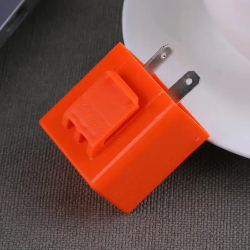 

12V 2 Pin Adjustable Frequency LED Flasher Relay Turn Signal Indicator for Motorcycle Motorbike Fix Moto Accessories Relais