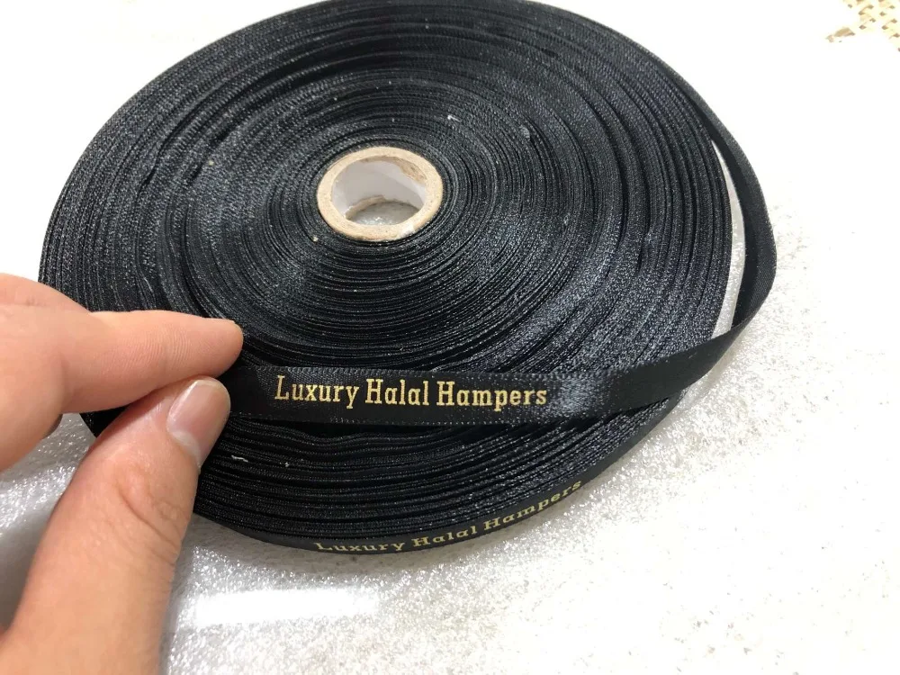 Free design 6mm-100mm customized printed logo ribbon,gift packaging satin polyester decoration for wedding event 100 yard /lot