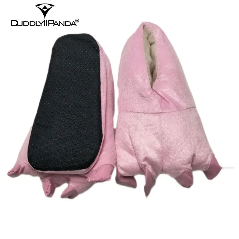 CuddlyIIPanda/Лидер продаж Брендовые тапочки с забавными животными Милые когтями