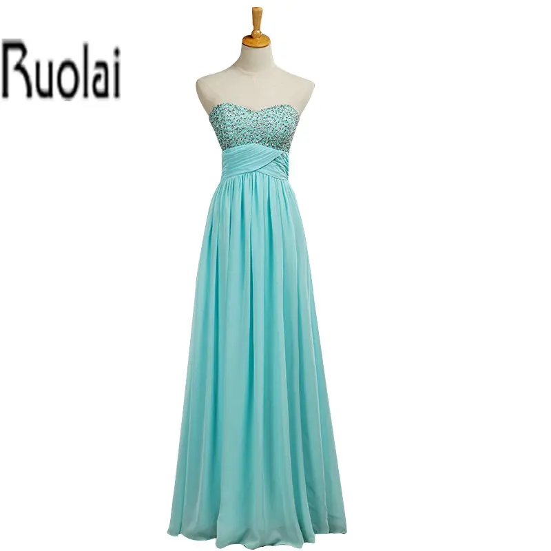 Новое поступление роскошное милое голубое шифоновое ТРАПЕЦИЕВИДНОЕ длинное