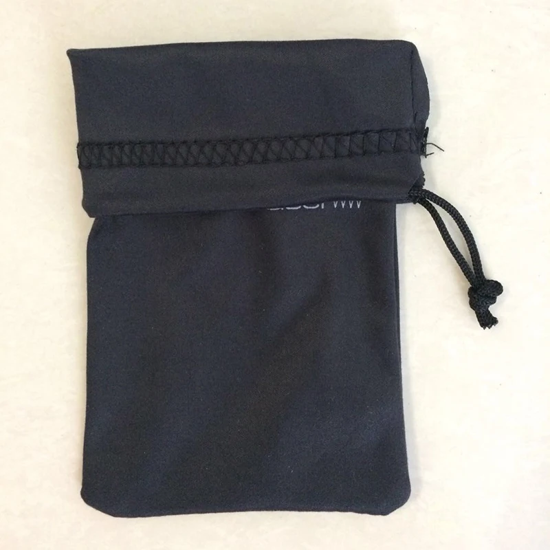 

Stocked low price 9x18cm Microfiber Fabric 80%polyester+20%polyamide Soft Black Sunglasses Pouches Eyewear Bags