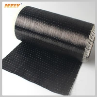carbon fiber 12k unidirectional fabric 300gm2200gm2 carbon yarn woven interlayer reinforcement cloth 0 2m width