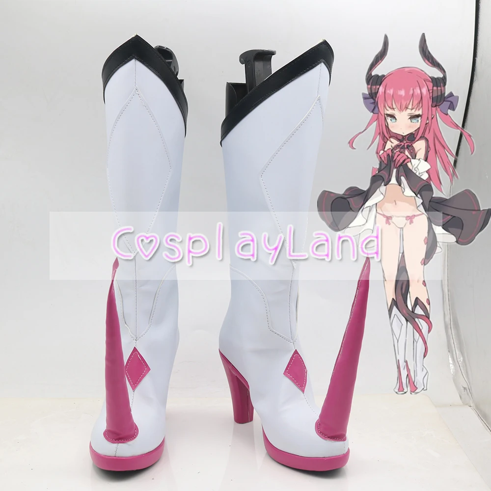 Fate Extra CCC Lancer Elizabeth Bathory Cosplay Boots Shoes for Adult Women Shoes Costume Accessories Custom Made Halloween