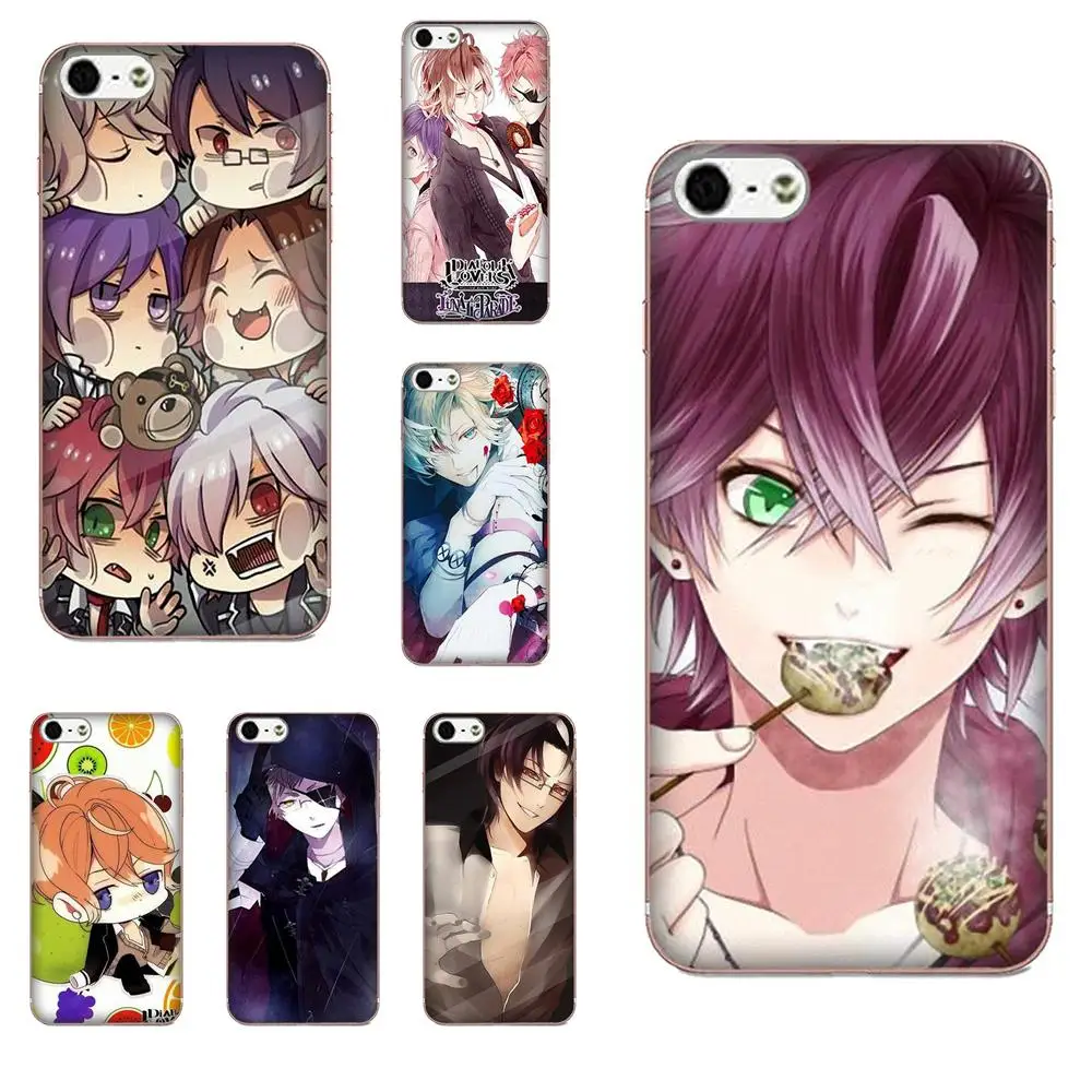 Для Galaxy J1 J2 J3 J330 J4 J5 J6 J7 J730 J8 2015 2016 2017 2018 mini Pro Мягкая Печать Diabolik Lovers|Чехлы-накладки| |