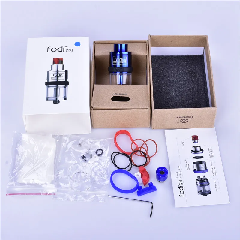 Атомайзер Hcigar Fodi V2 RDTA диаметр 22 мм электронные сигареты|Атомайзеры электронных