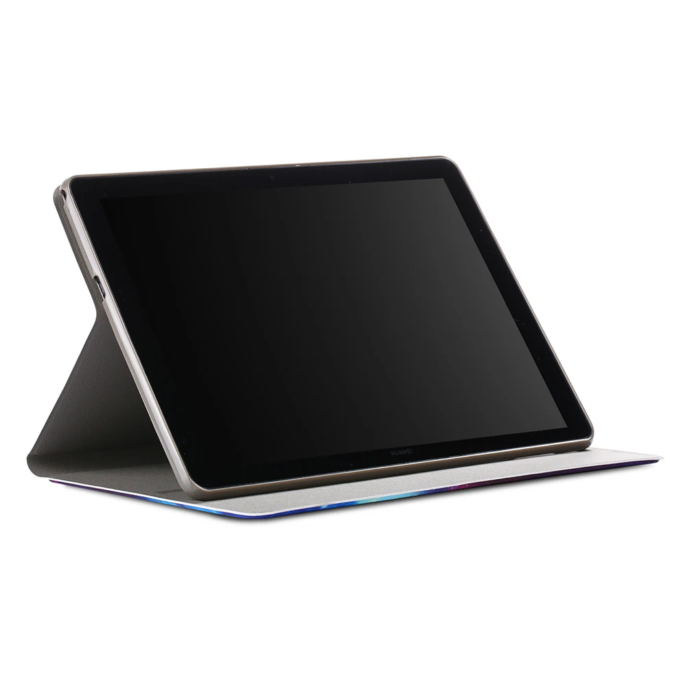 PU кожаный чехол для Huawei MediaPad T5 10,1 дюймов планшет Мягкий ТПУ задняя крышка для Huawei Медиа Pad T5 10 чехол AGS2-W09/L09/L03/W19