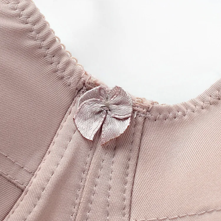 Женский бюстгальтер на косточках BAICLOTHING регулируемый однотонный размера плюс с