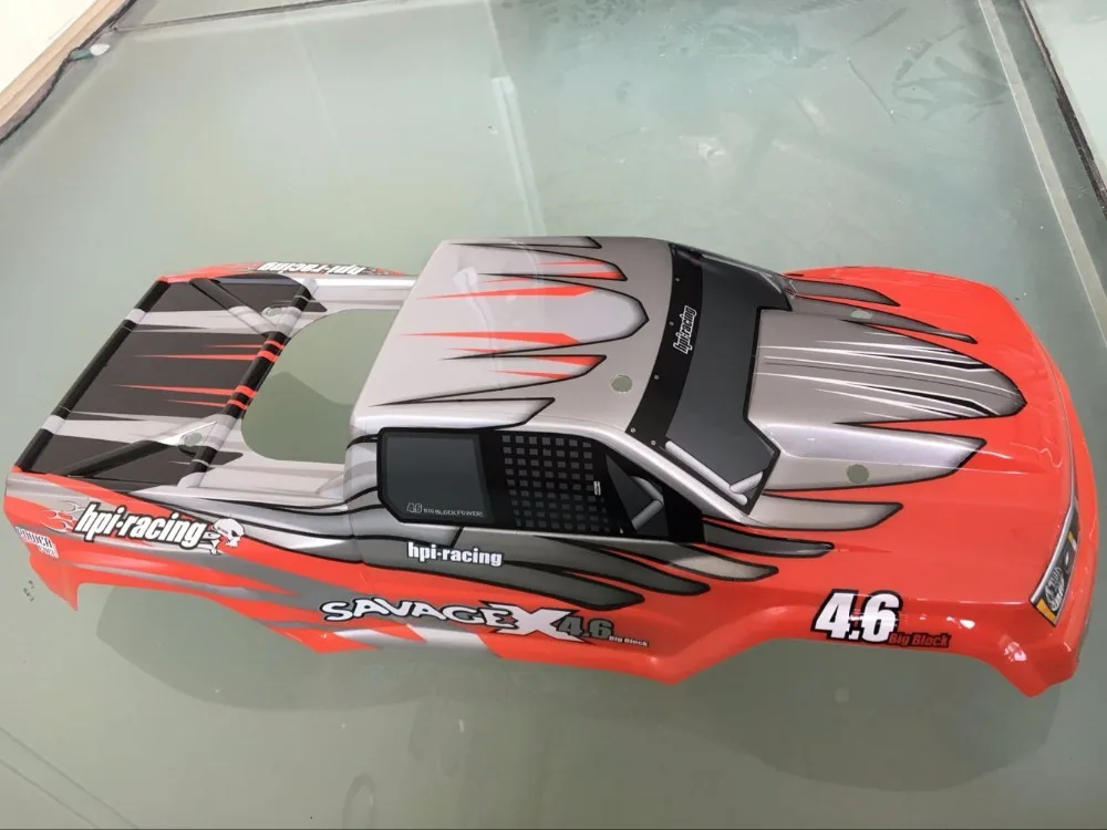 HPI Savage X4.6Flux F4.6 VRX HSP Redcat losi FS kyosho tiiya T maxx/hraxxas cc011/8 1/10 весы RC окрашенный грузовик|truck